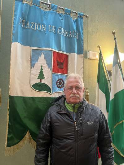 Rinaldo Debertol, Capofrazion de Cianacei.
