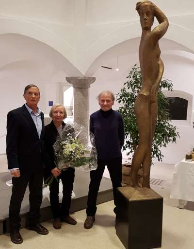 Gert Crepaz, Elfriede Thonabauer-Kehrer y Franz Kehrer.
