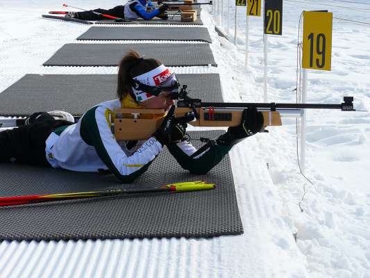 Fabiana Carpella del Ski College de Fascia 2^ de la Under 17.
