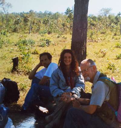 Margherita Detomas con Timothy Paterson e sia guida Durval Ferreira de Oliveira.
