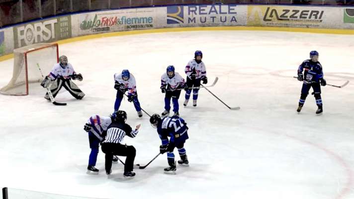 N moment de la partida Under 13 a Egna.
