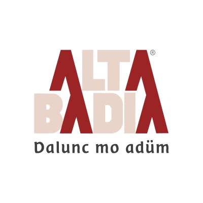 Le logo dl’Alta Badia te chisc tëmps manco saurisc.
