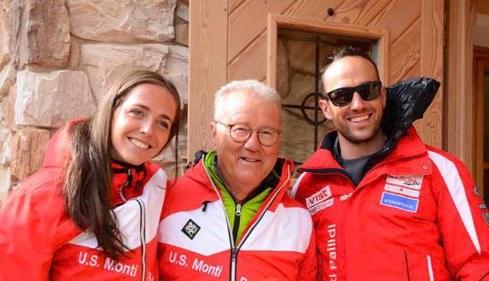  Gianluigi Donei anter Caterina Ganz e Cristian Deville.
