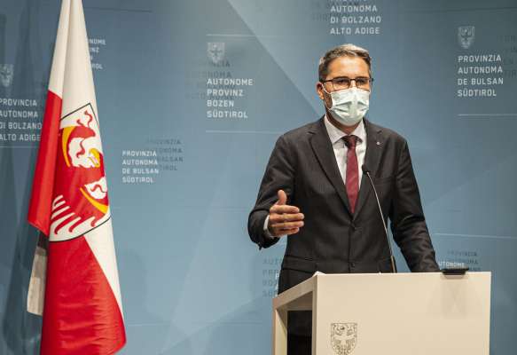 Le presidënt de Südtirol Arno Kompatscher. (Foto: osp/Fabio Brucculeri)
