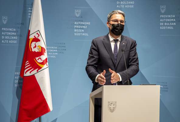 Le presidënt Kompatscher. (Foto: osp/Fabio Brucculeri)
