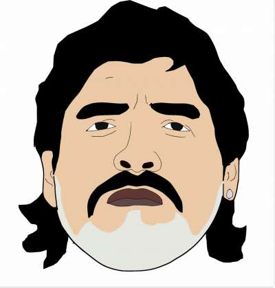 Diego Armando Maradona ie mort.
