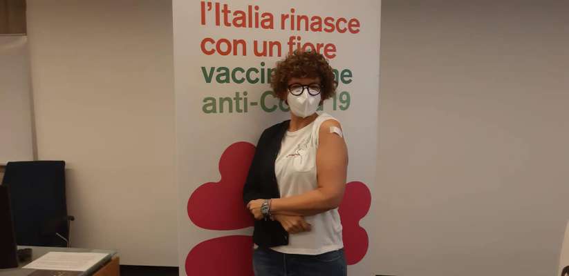 La dotora Monica Costantini &agrave; fat l vazin per l Covid.
