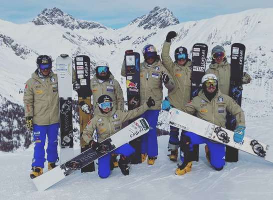 L squadra talièna de brea se à dat apuntament a Livigno.
