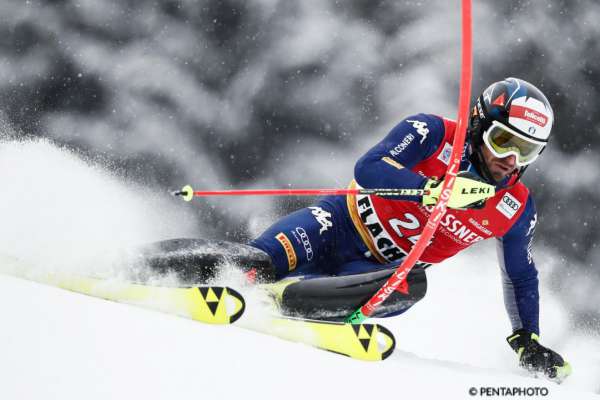 Manfred Moelgg, 13° a Flachau en domenia ai 17 (Pentaphoto). 
