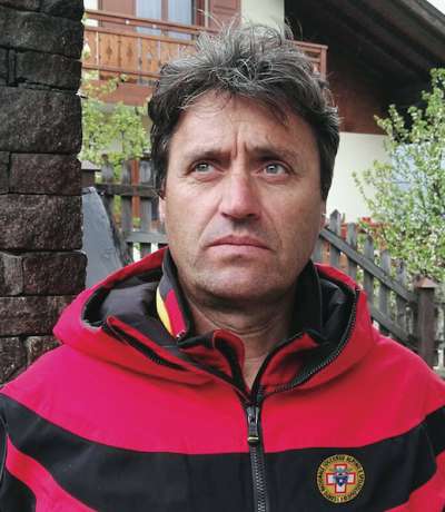 L president del Socors nazionèl Maurizio Dellantonio.
