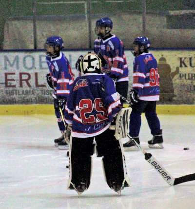 Lorenzo Crepaz, nience n gol encassà tel derby col Fiem (Foto de Pamela Croce)
