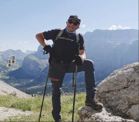 Giancarlo Zanotti, che à l ann passà cumplì 80 ani.
