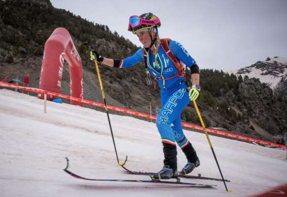 Giorgia Felicetti, bron U.23 ai Mondièi de Andorra (Foto Maurizio Torri)
