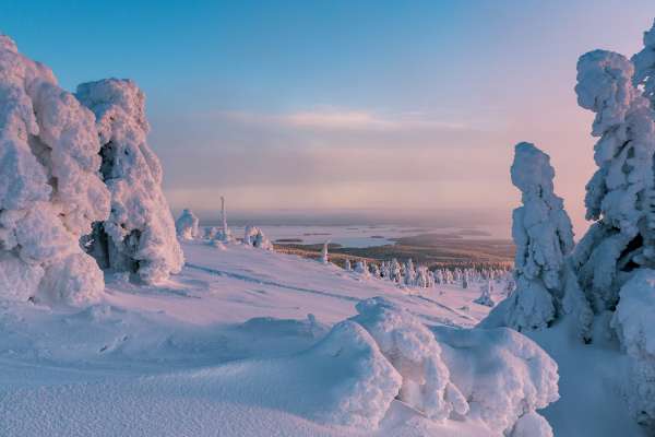 Motif idilich dl invern blanch y frëit tla Finlandia. foto: freepik.com
