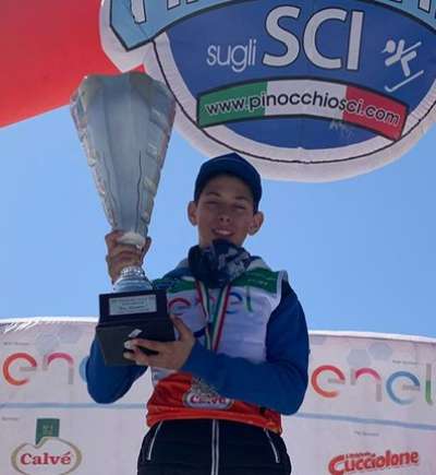 David cun la copa concuistada incö tl slalom lerch. 
