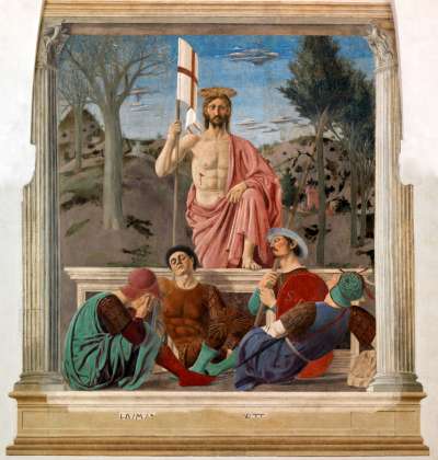 La Resurrezion depenta da Piero della Francesca (1416-1492) a Sansepolcro. (@Wikipedia)
