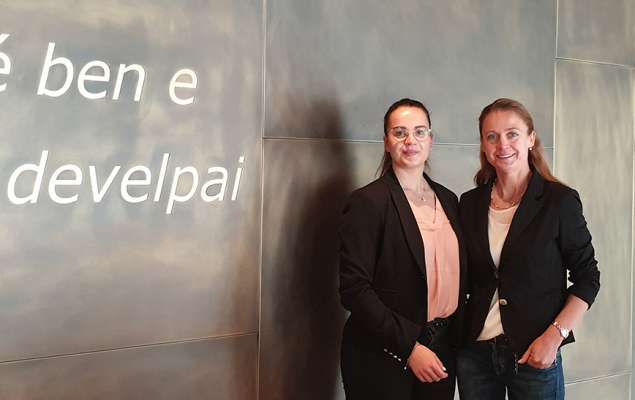 Sofia e Alessandra Peretti del nef Hotel Ciampedie a Vich.
