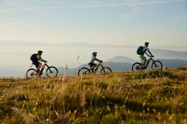 Le marcé dles rodes eletriches é dër chersciü ti ultims agn. Al momënt n'él indere nia tan saurí da ciafé da cumpré na e-bike. (foto: IDM Südtirol-Alto Adige/Matt Cherubino) 
