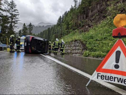 L auto drusà (foto: Destdafuech de Sëlva).
