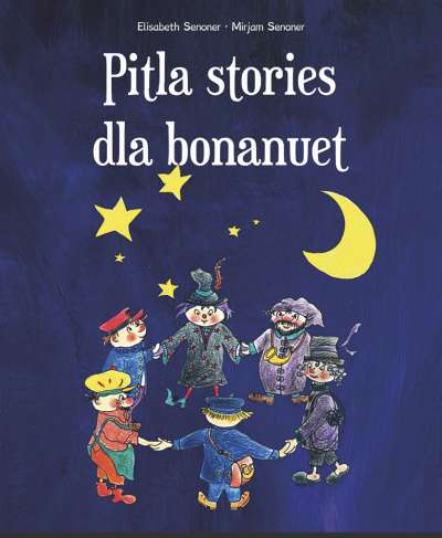 L cuiertl dla restampa dl liber »Pitla stories dla bonanuet«.

