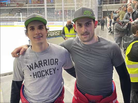 Simon Pitschieler y Diego Glück do l juech de n dumënia, venciù contra l KAC.
