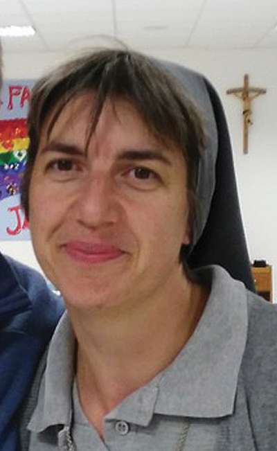 Suor Cristina Lorenzoni.

