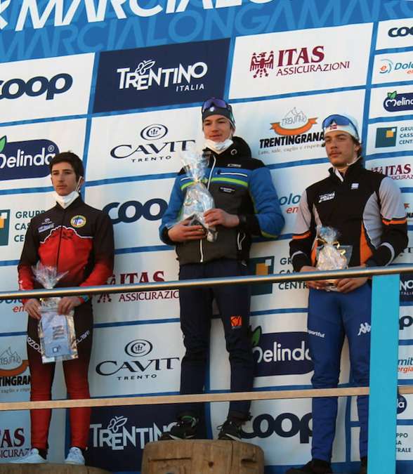 Damiano Rasom e Maria Gismondi venc la Marcialonga Young La Usc di Ladins Plata dla Union