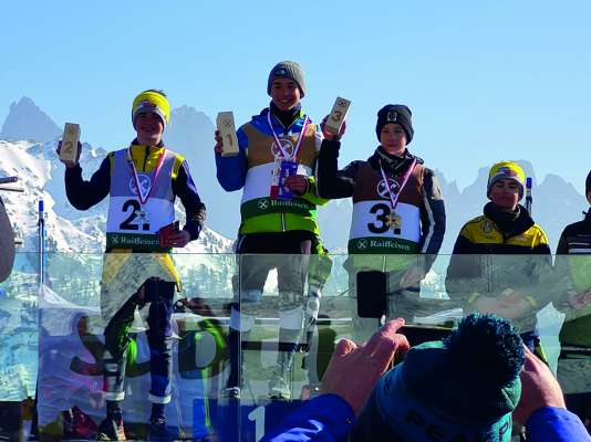 Or y arjënt ladins en domënia tl slalom strënt sön la Plose: 1. Luca Dal Pont (ST Alta Badia), 2. Christian Kostner (SC Gherdëna), 3. Jordan Stuefer (Seiser Alm). 
