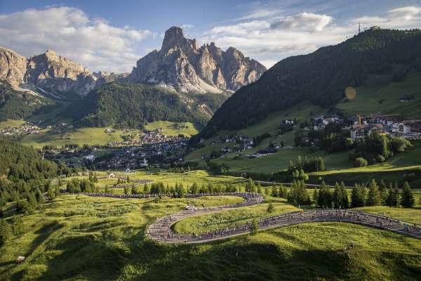 La Maratona dles Dolomites. Foto: Freddy Planinschek
