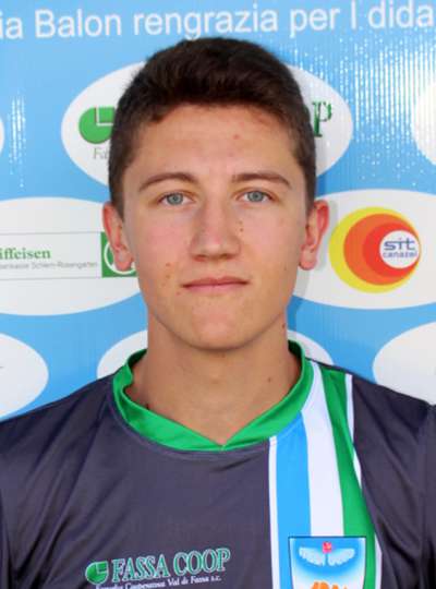 Gabriele Riz, autor del prum gol.
