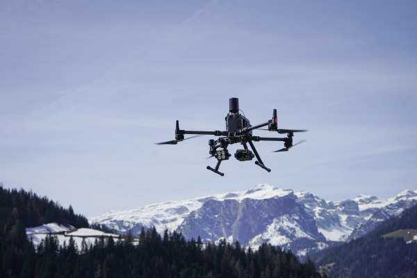 La drona di Stüdafüch da La Val. (Foto: Stüdafüch La Val)
