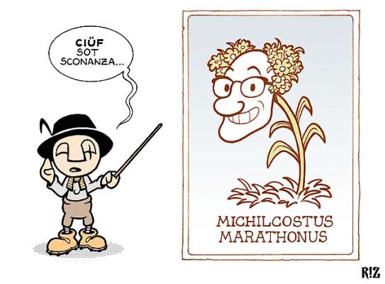 La caricatura dl'edema