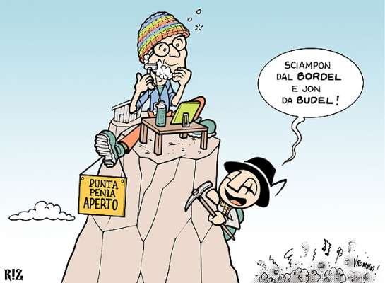 La caricatura dl'edema