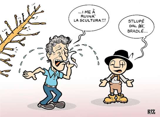 La caricatura dl'edema