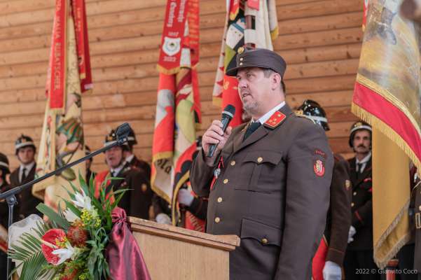 Le comandant di Stödafüch da Andorf Christoph Schaschinger. (Foto: © Gianvito Coco)
