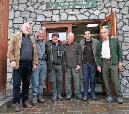 I politiche de ra Rejon Veneto e de ra Provinzia de Belun a Socus, aduna co i cazadore de Anpezo: Paolo Zanetti, Franco De Bon, Nicola Tormen, Claudio Bernardi, Cristiano Corazzari, Alberto Colleselli.
