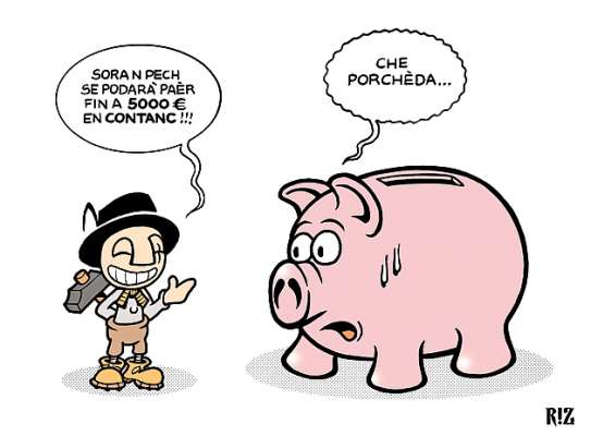 La caricatura dl'edema