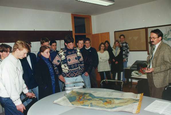 L’ombolt Heinz Kostner en ocajiun dla Festa dla Majera Eté dl ann 1995.
