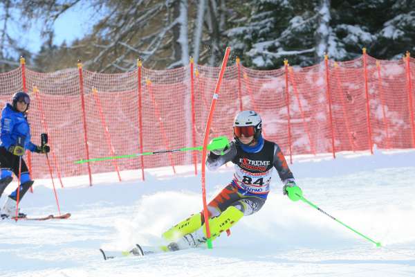 Matthias Mahlknecht à vent l slalom strent a Fondo Grande. (BiagioFoto - Pegasomedia)
