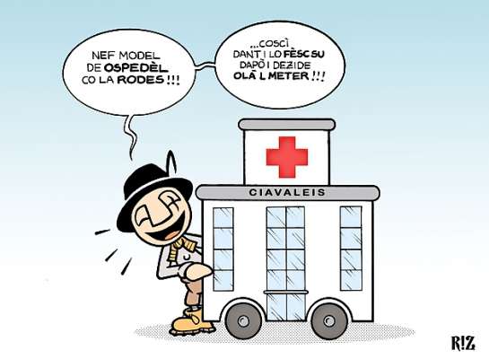 La caricatura dl'edema