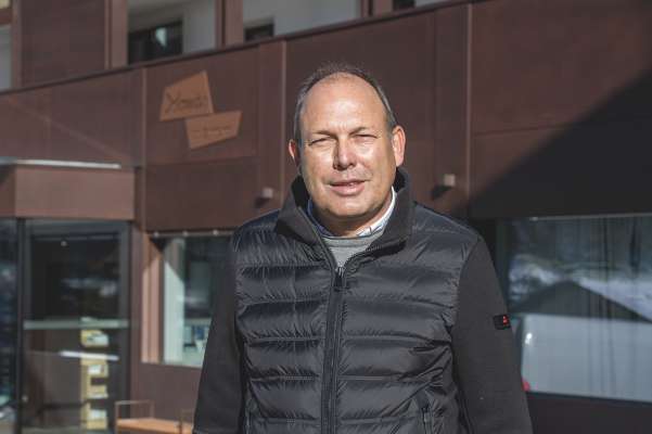 Christoph Vinatzer, presid&euml;nt de Dolomites Val Gardena.
