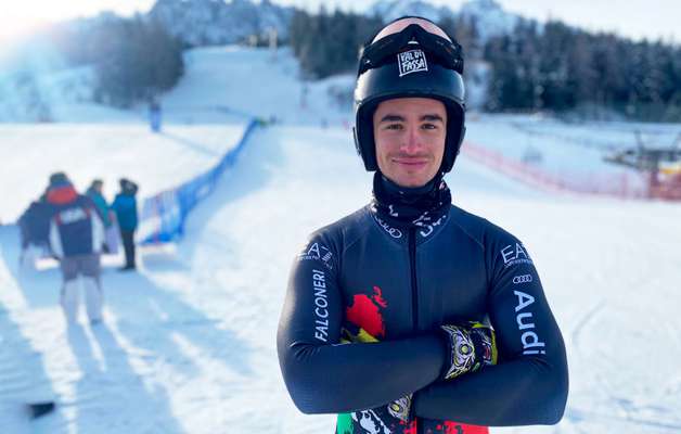L atlet fascian de skicross Jannes Debertol. 
