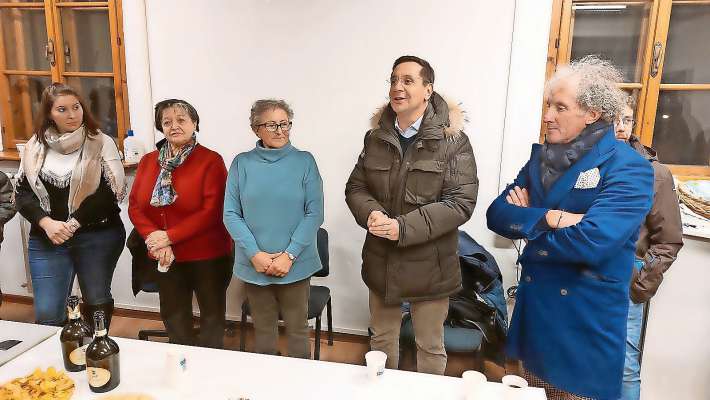 L ufizio noo de ra Union de i Ladis de Anpezo, in Ciasa de Comun: una de ra noes par chesto an 2023.
