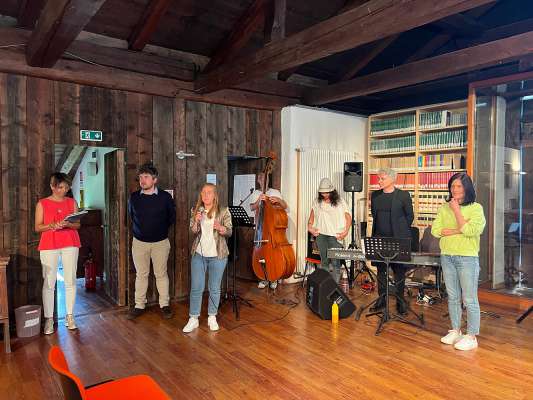 La prejentazion te Istitut Cultural Ladin.
