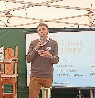 Paolo Santesso diretor general de la »Fodom Servizi«.
