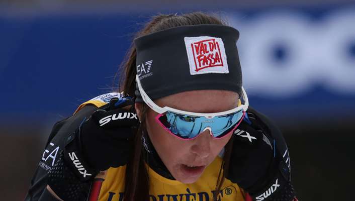 La atleta de paslonch da Moena Caterina Ganz.
