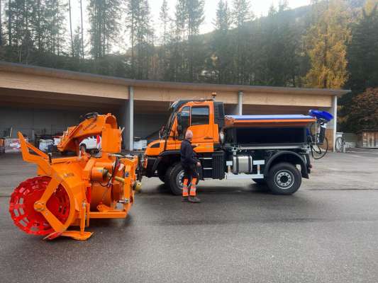 Le nü meso, che roda sëgn sön les strades dl Comun de Badia. foto:TP
