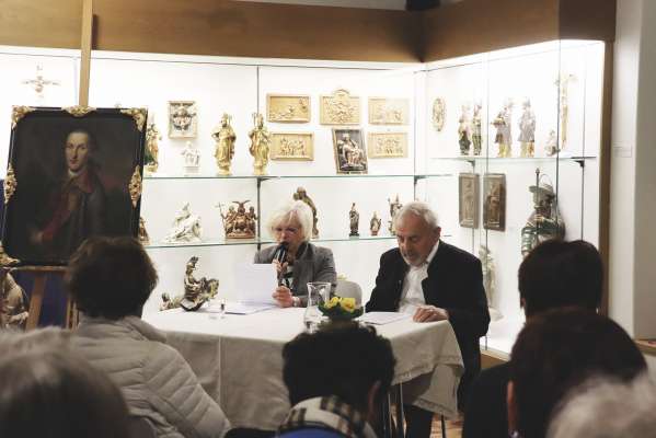 Marta Valersi y Josef Nössling.

