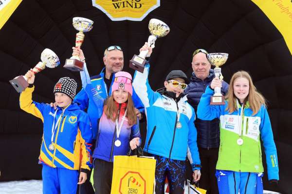 Gregorio Buffatti e Sofia Peterlini campions trentins