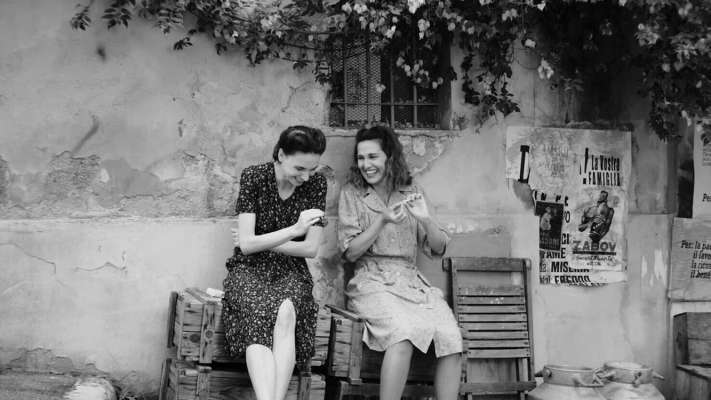 La locandina del film »C’è ancora domani« de Paola Cortellesi.
